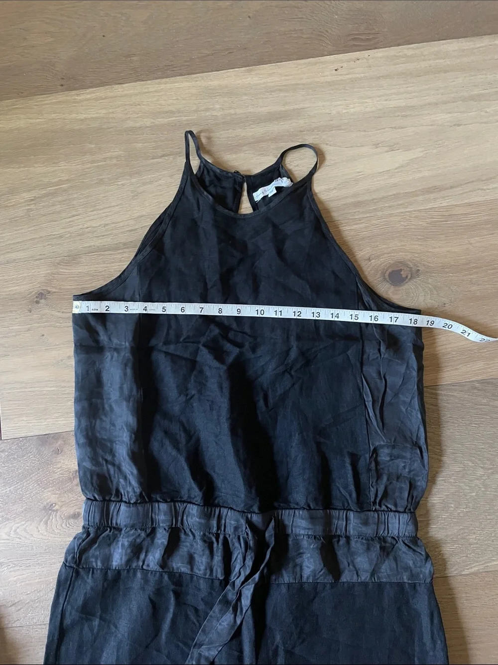 YFB by Young Fabulous & Broke Diego Linen Blend Black Jumpsuit Size Medium